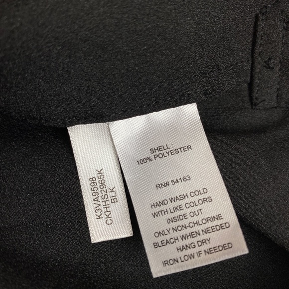 Calvin Klein Zip Pocket Roll Tab Blouse - Picture 6 of 9